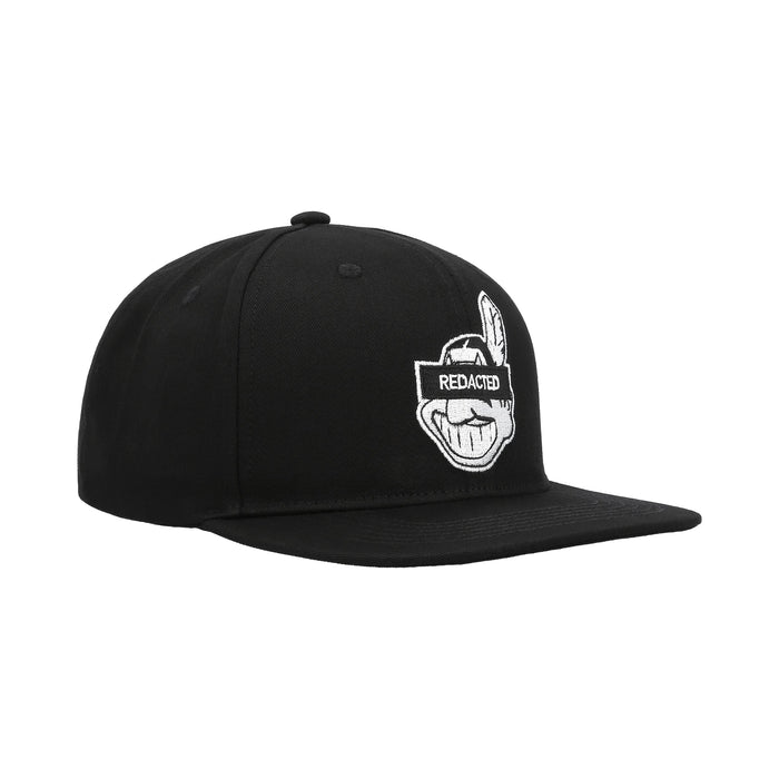 REDACTED Wahoo Black & White Hat