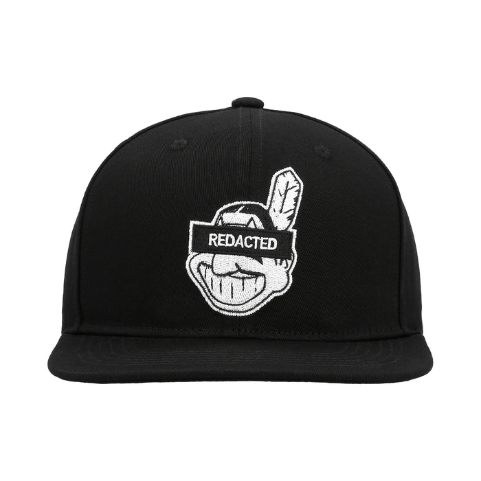 REDACTED Wahoo Black & White Hat