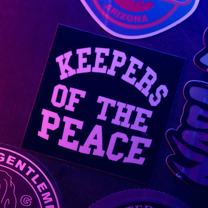 KEEPERS OF THE PEACE STICKER