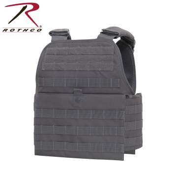 Rothco MOLLE Plate Carrier Gray Soft Vest.