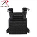 Black Low Profile Plate Carrier Back View