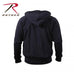 Thermal Lined Hooded Sweatshirt Back View
