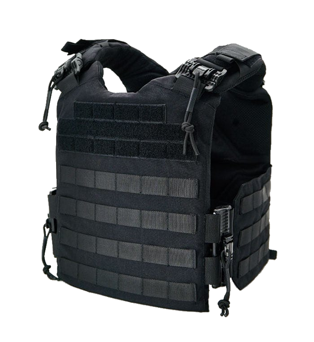 Black Quadrelease Plate Carrier Carriers